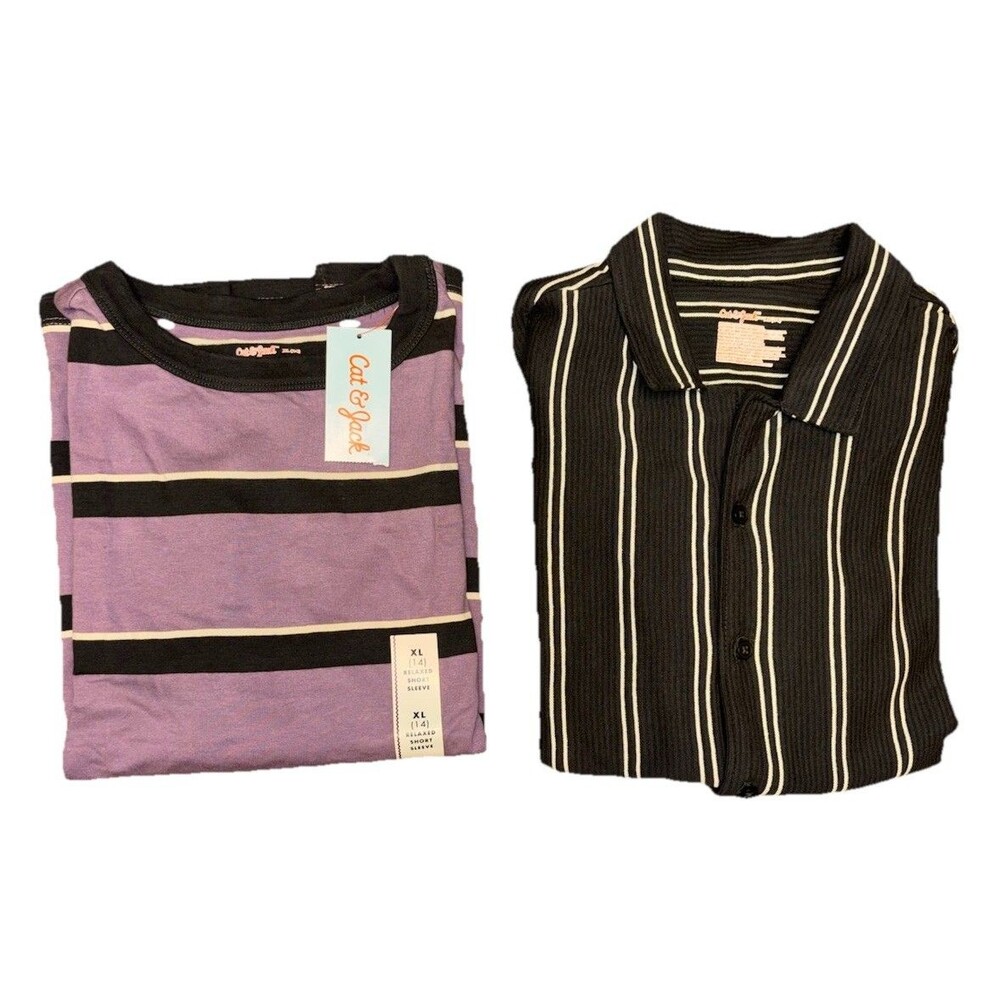 Cat & Jack Boy’s XL (14/16) Size 14 T-Shirt Lot of 2